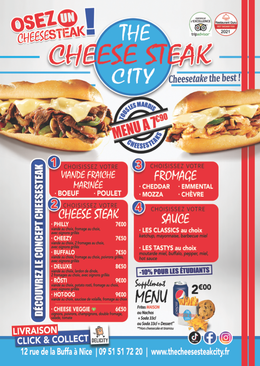 CONCEPT THE CHEESE STEAK CITY